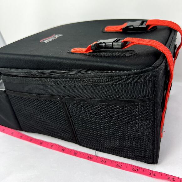 Britax Car Seat Caddy Organizer Insulated cup holders Black Eight Mesh Pockets - Picture 2 of 9